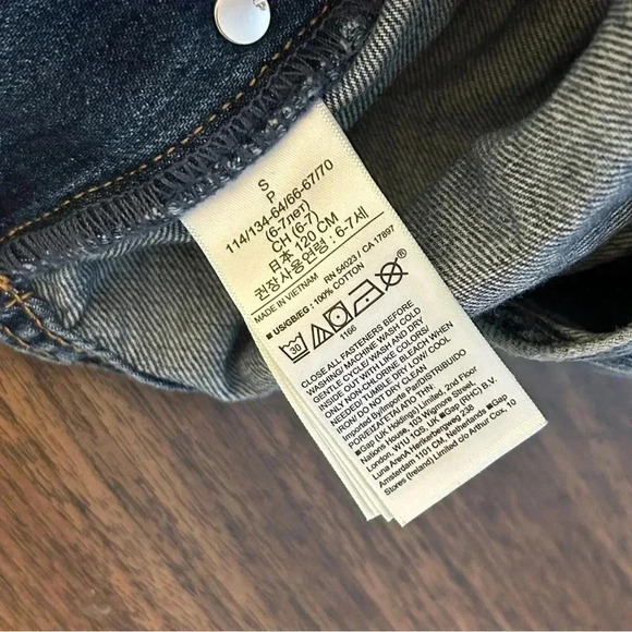 💕Gap children denim  overall S - Picture 4 of 9